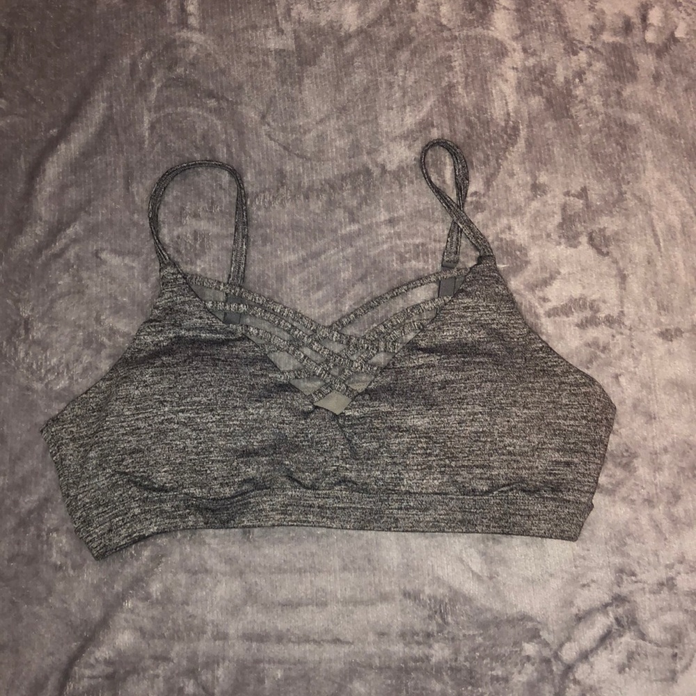 Cute low cut sports bra